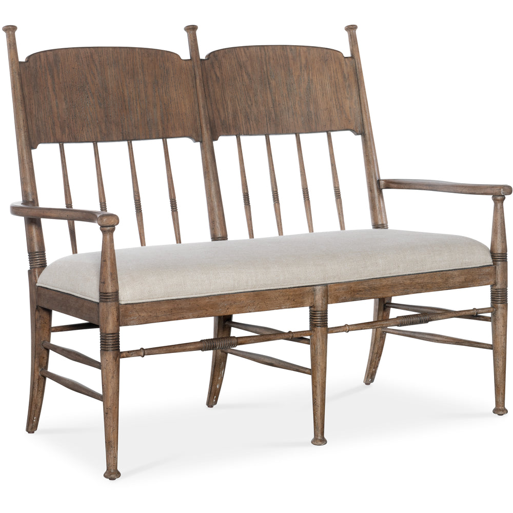 Americana Dining Bench - Medium Wood
