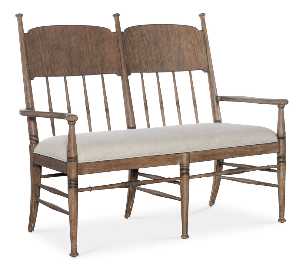 Americana Dining Bench - Medium Wood