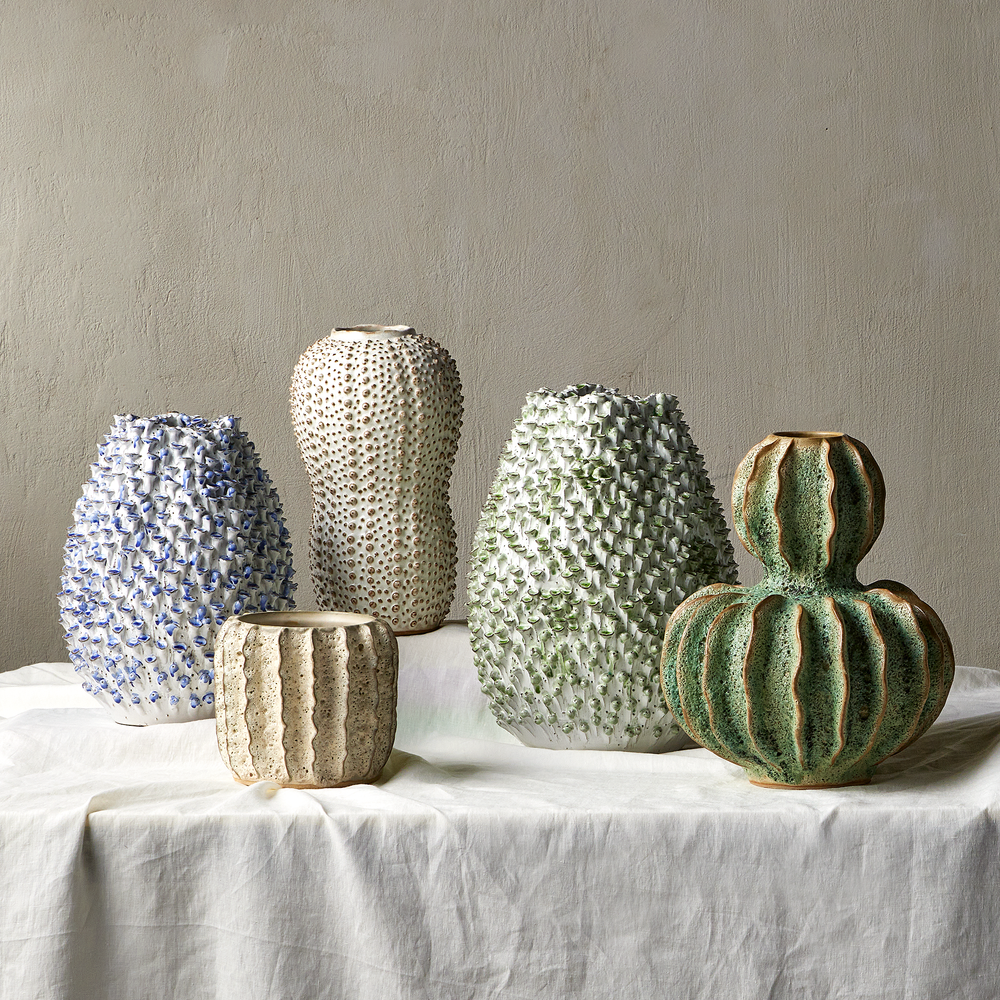 
                      
                        Sunken Boat Double Gourd Green Vase
                      
                    