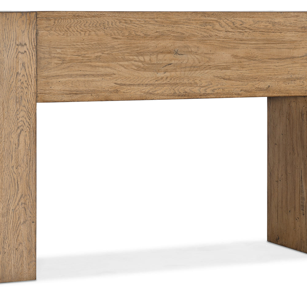 Commerce & Market Console - Light Natural Wood Finish