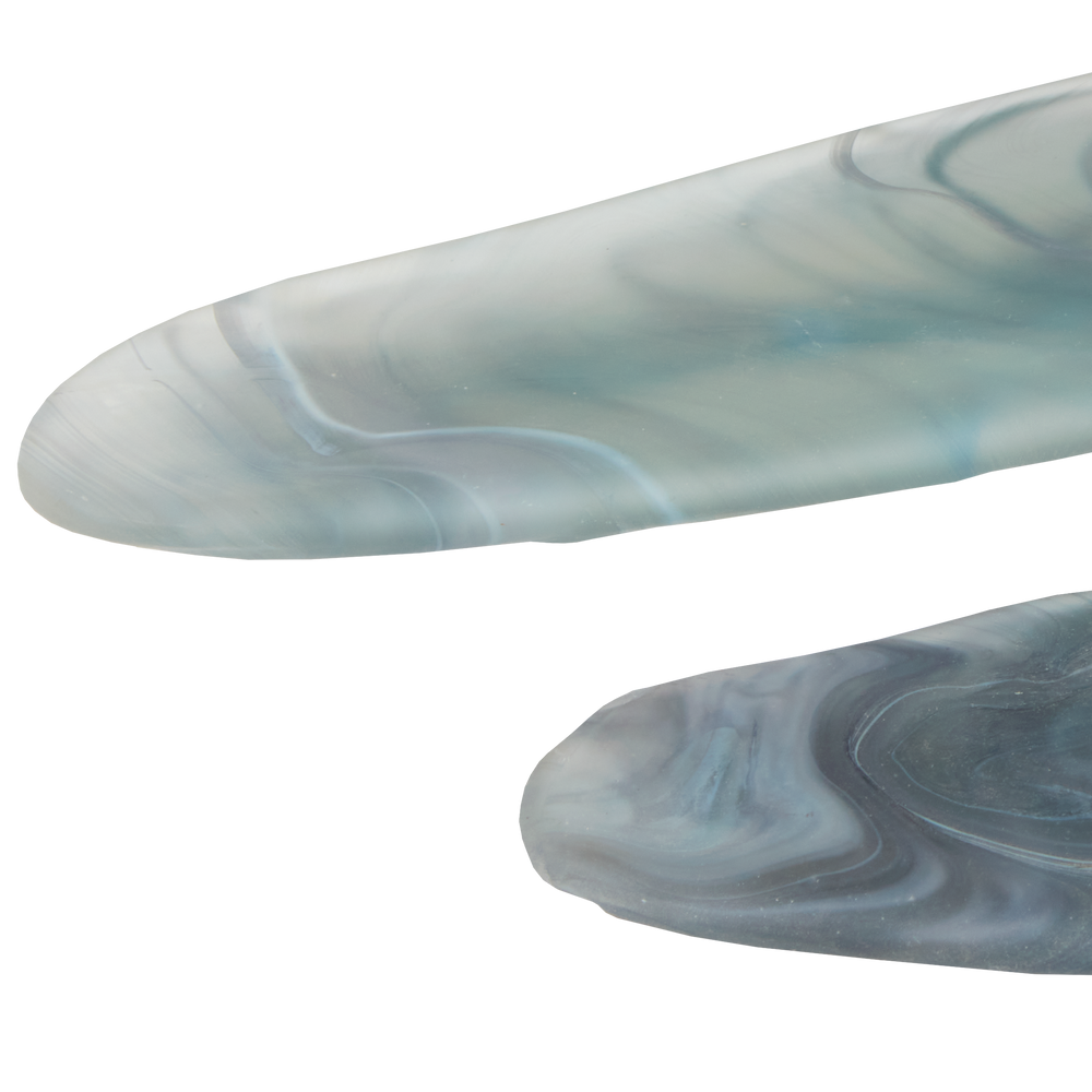 Midnight Blue Tray Set of 2.