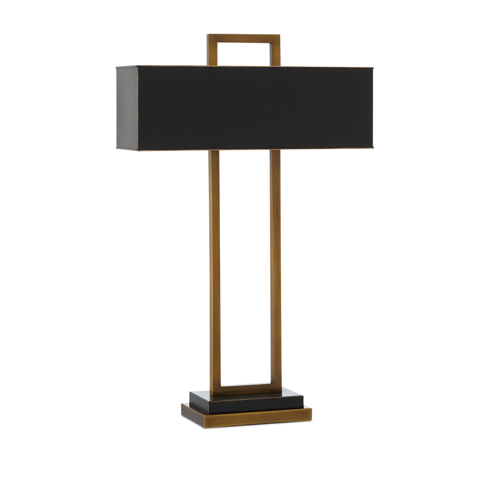 Otto Brass Table Lamp.