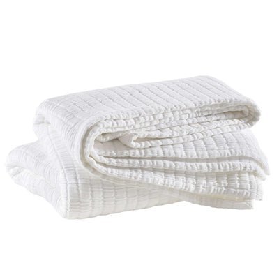 
                      
                        Boyfriend White Matelassé Coverlet - King - #shop_name Bedding
                      
                    