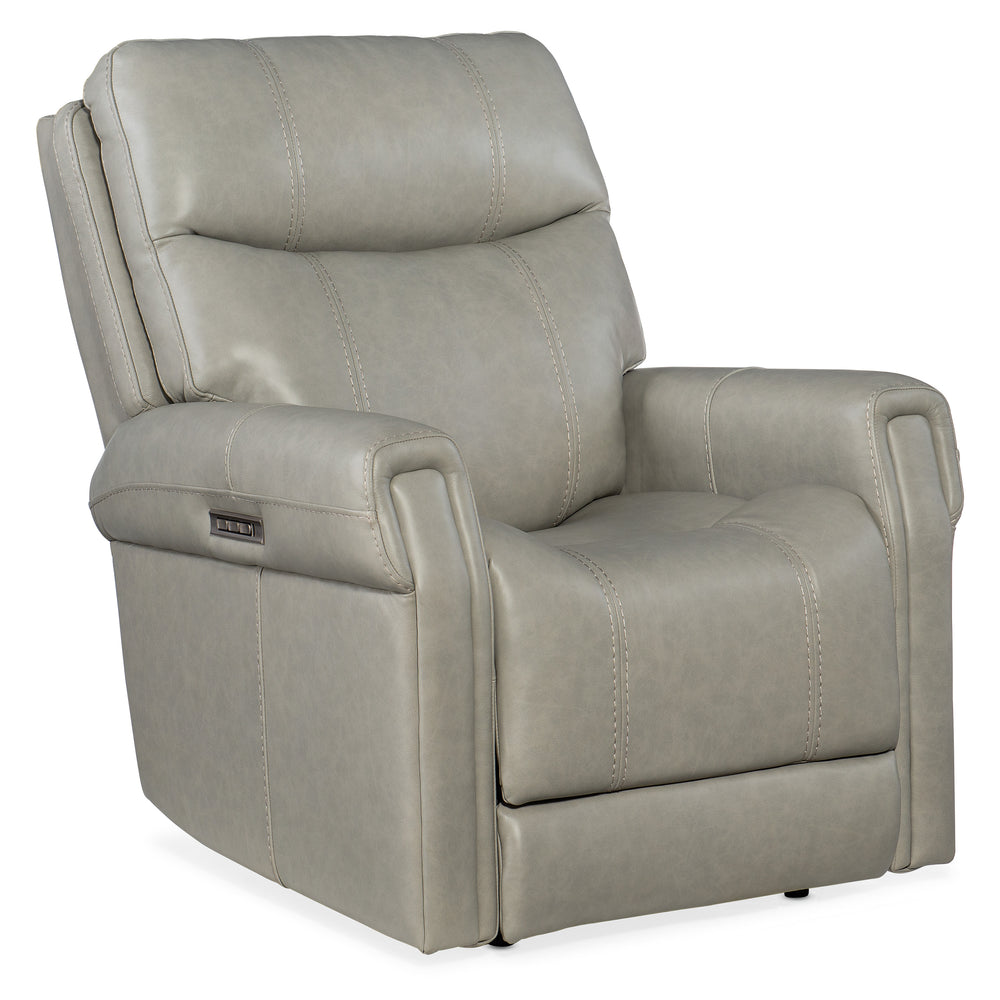 Carroll Power Recliner with Power Headrest & Lumbar