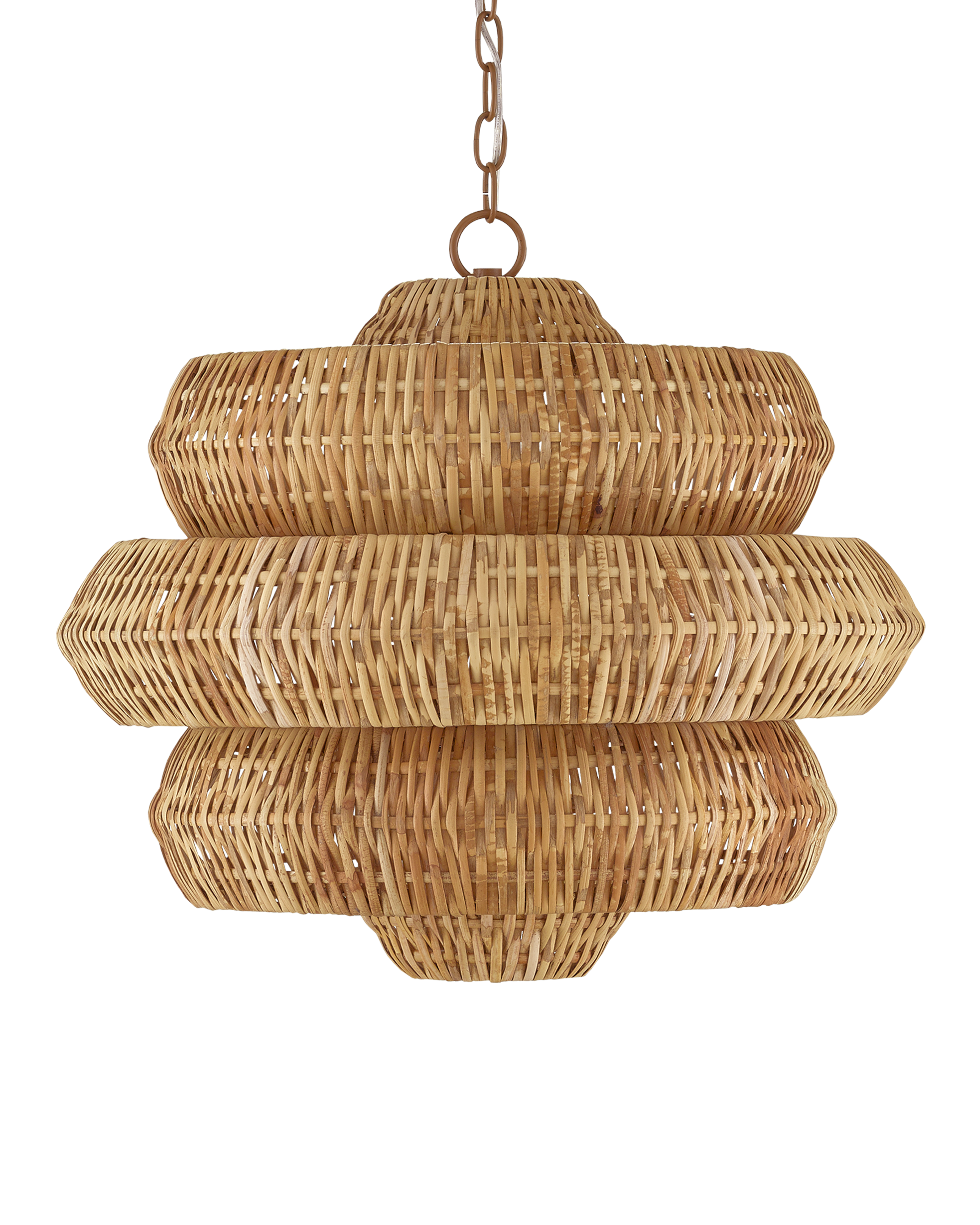 Antibes Small Natural Chandelier - Thumbnail 2