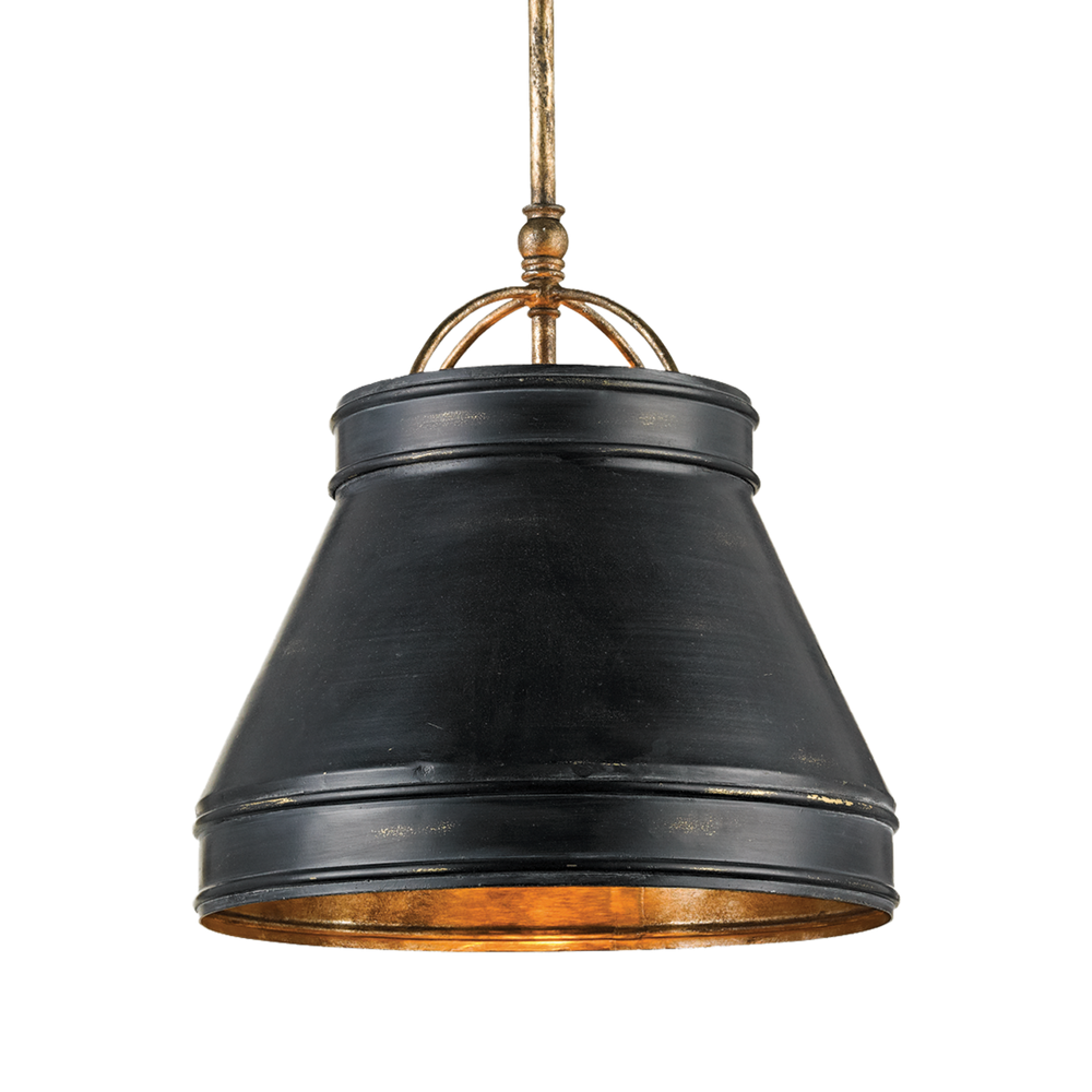 Lumley Black Pendant.
