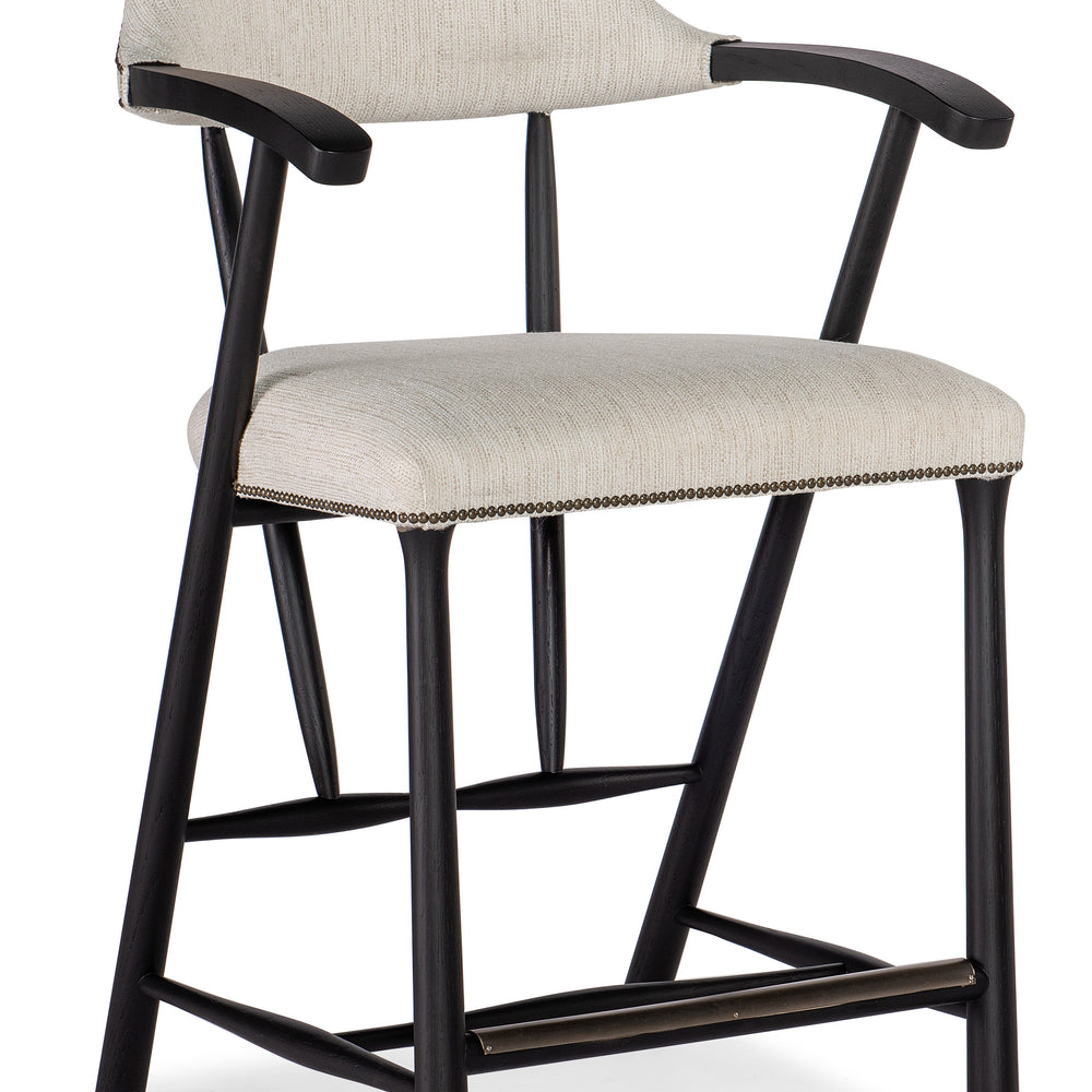 Linville Falls Stack Rock Counter Stool - Shadow