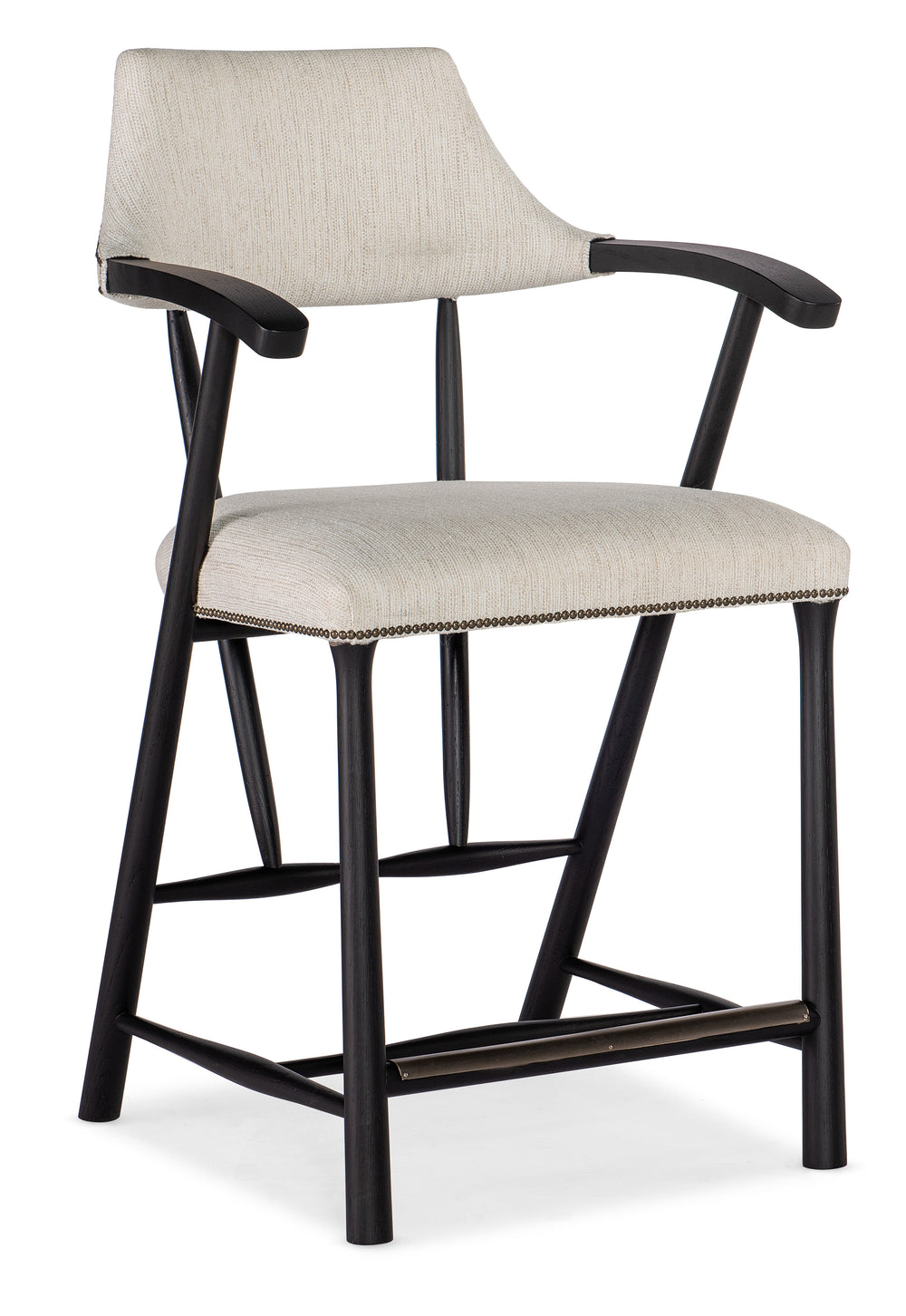 Linville Falls Stack Rock Counter Stool - Shadow