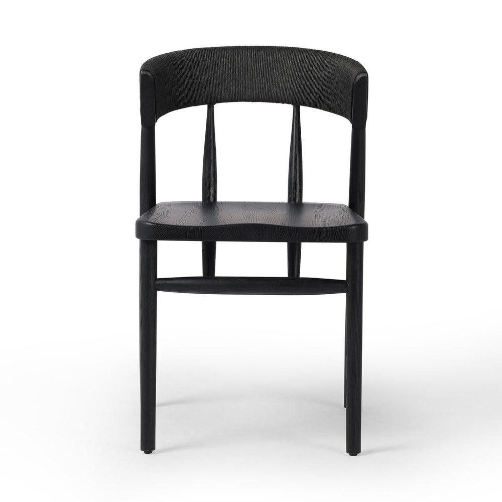 Buxton Dining Chair - Black Rush