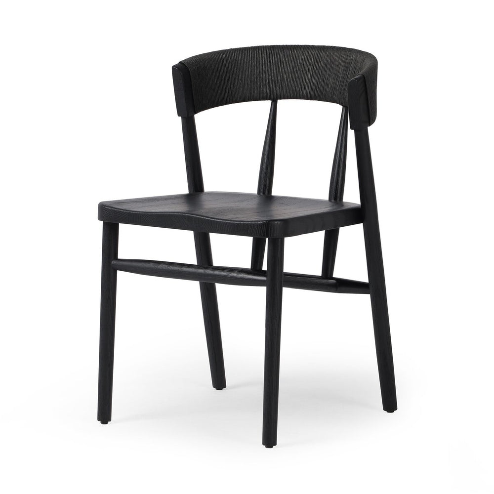 Buxton Dining Chair - Black Rush