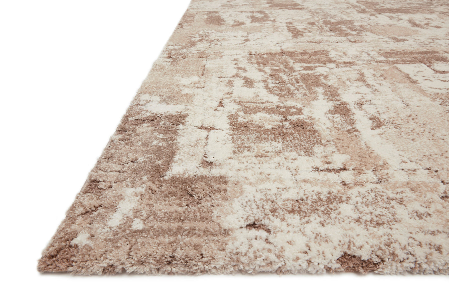 Loloi Theory Beige / Taupe 2'-7" x 13' Runner Rug