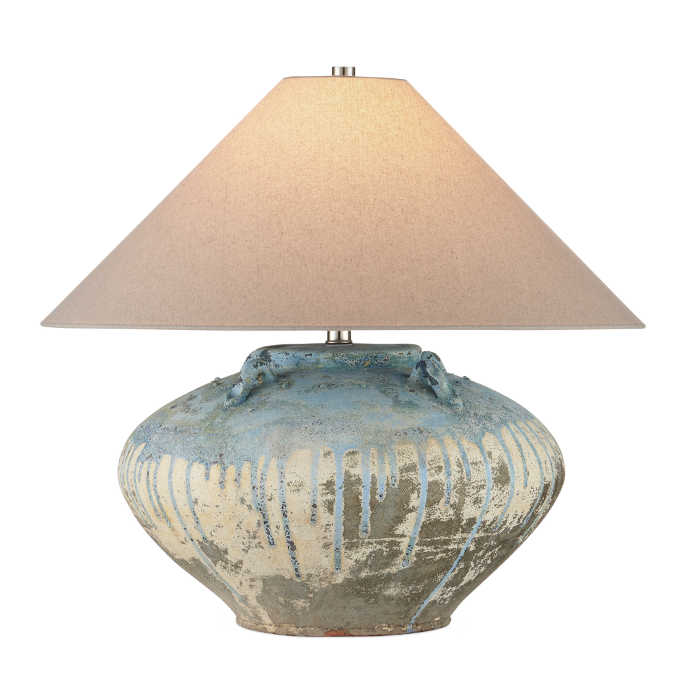 
                      
                        Catania Antique Blue Drip Table Lamp
                      
                    