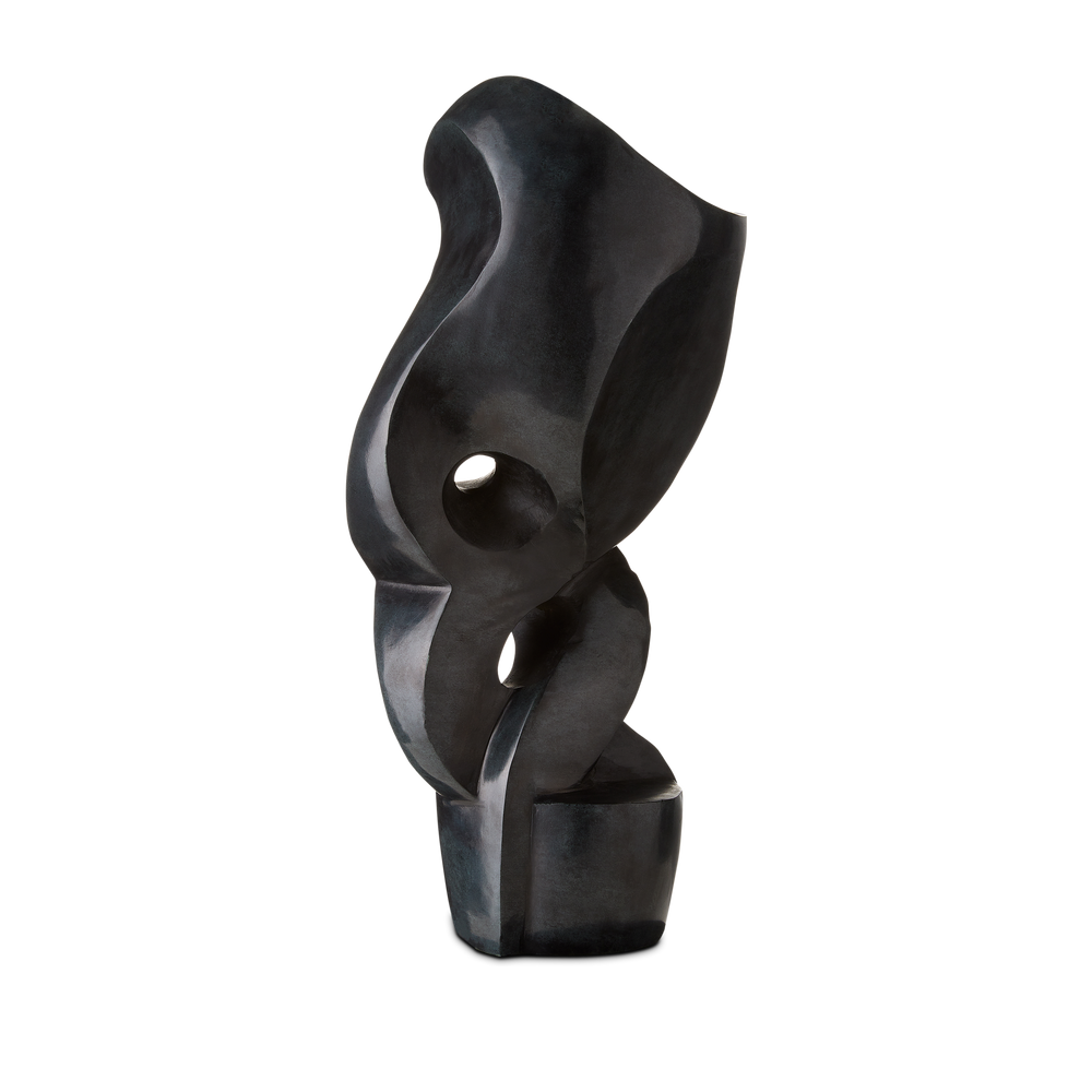 
                      
                        Roland Black Marble Abstract Sculpture.
                      
                    