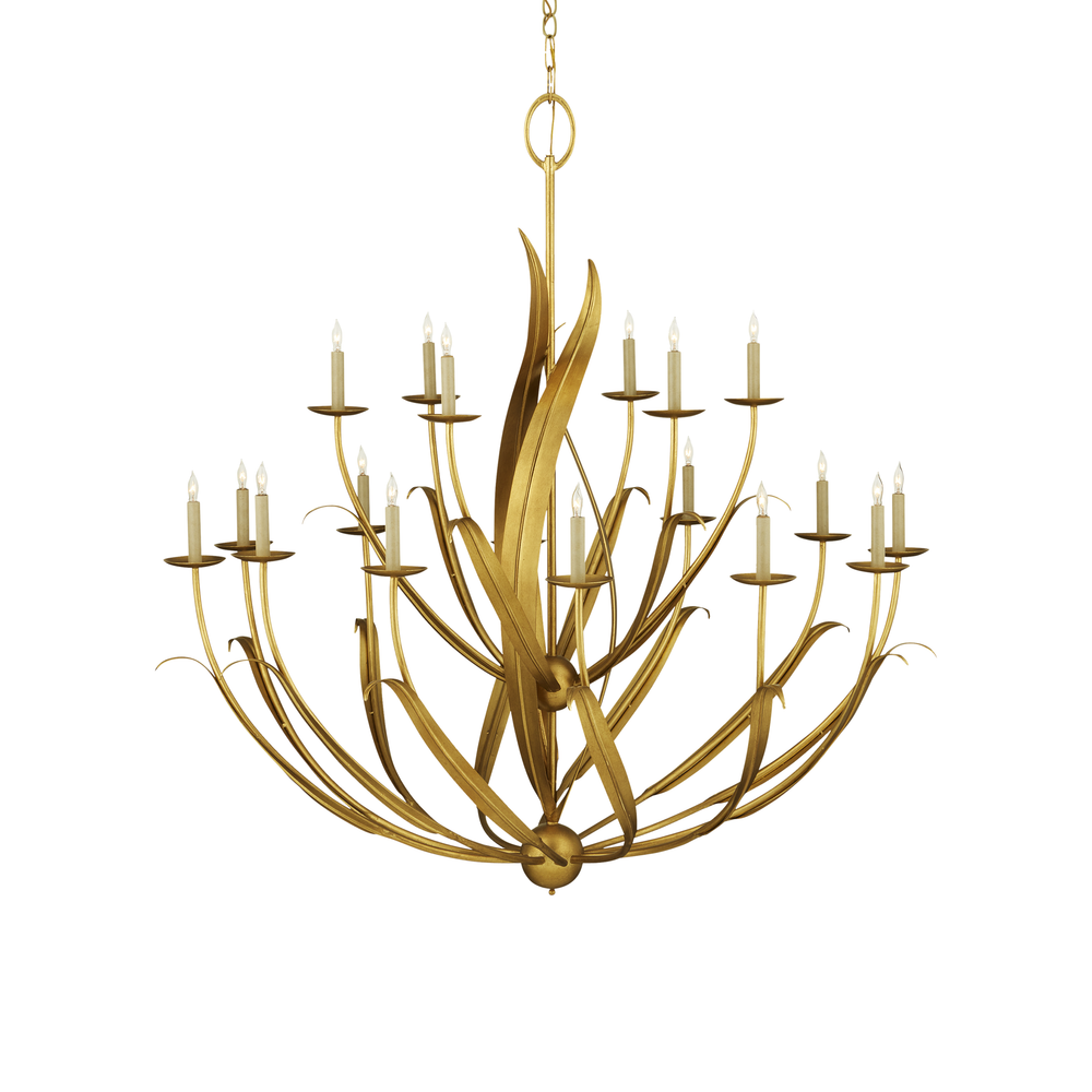 
                      
                        Menefee Large Gold Chandelier
                      
                    