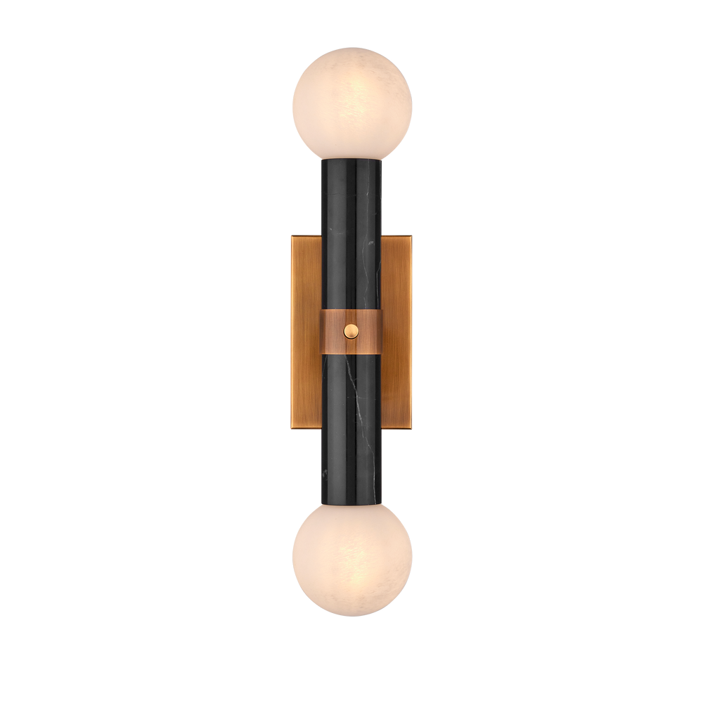 
                      
                        Beatrix Black Bath Wall Sconce.
                      
                    