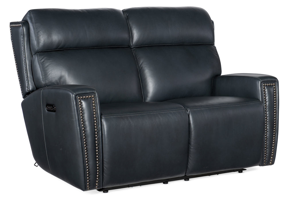 Ruthe Zero Gravity Power Recline Loveseat with Power Headrest - Salvo Denim