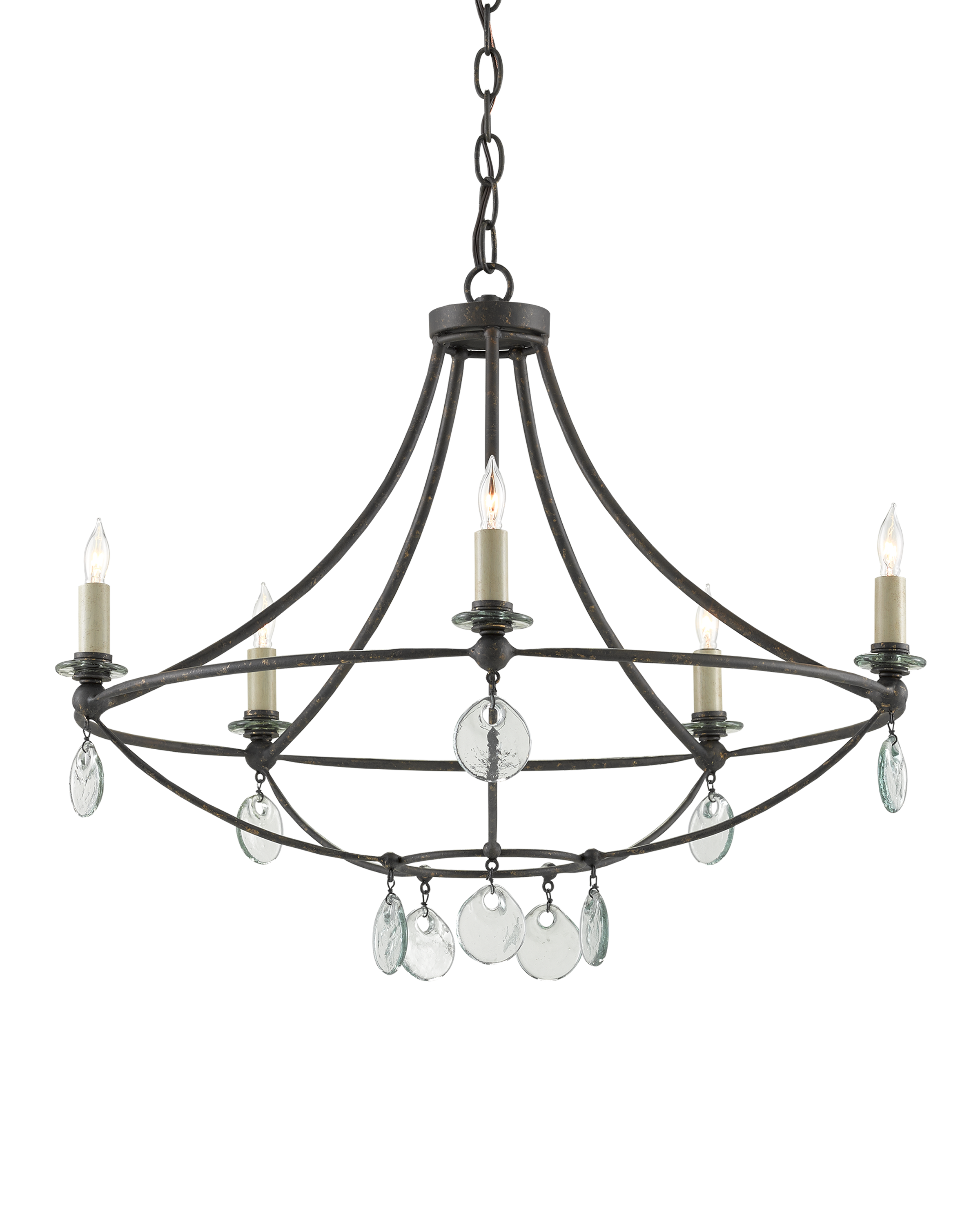 Novella Small Black Chandelier - Thumbnail 3