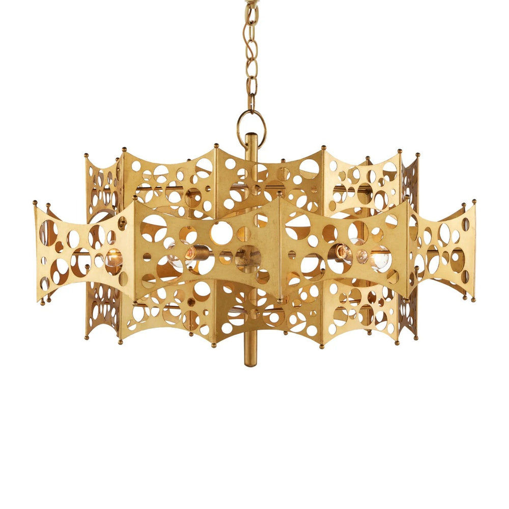 
                      
                        Emmental Gold Chandelier
                      
                    
