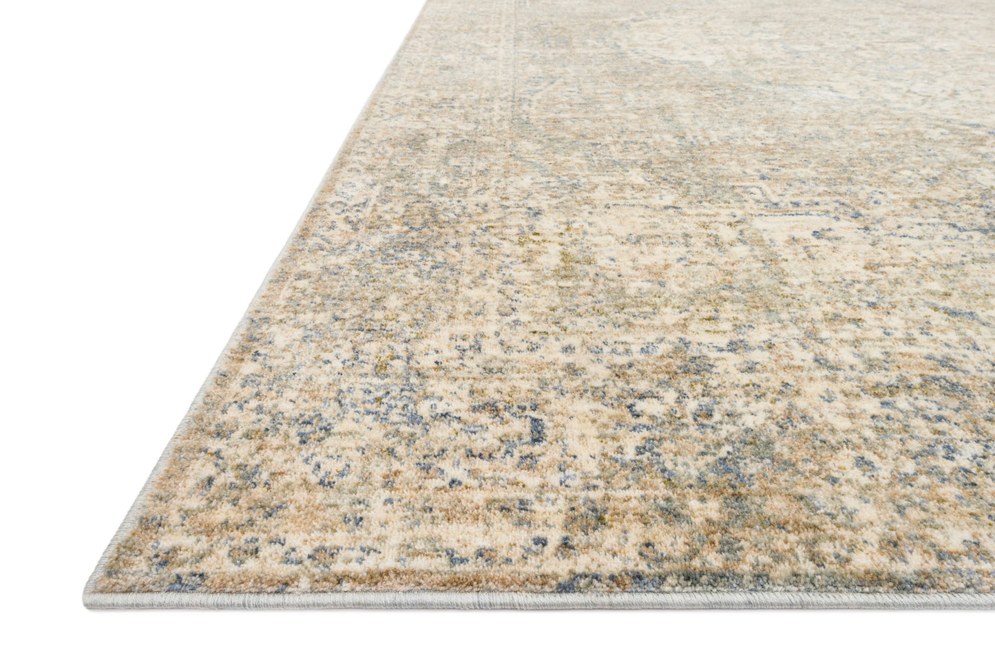 Loloi Revere Granite / Blue 3'-9" x 5'-9" Accent Rug