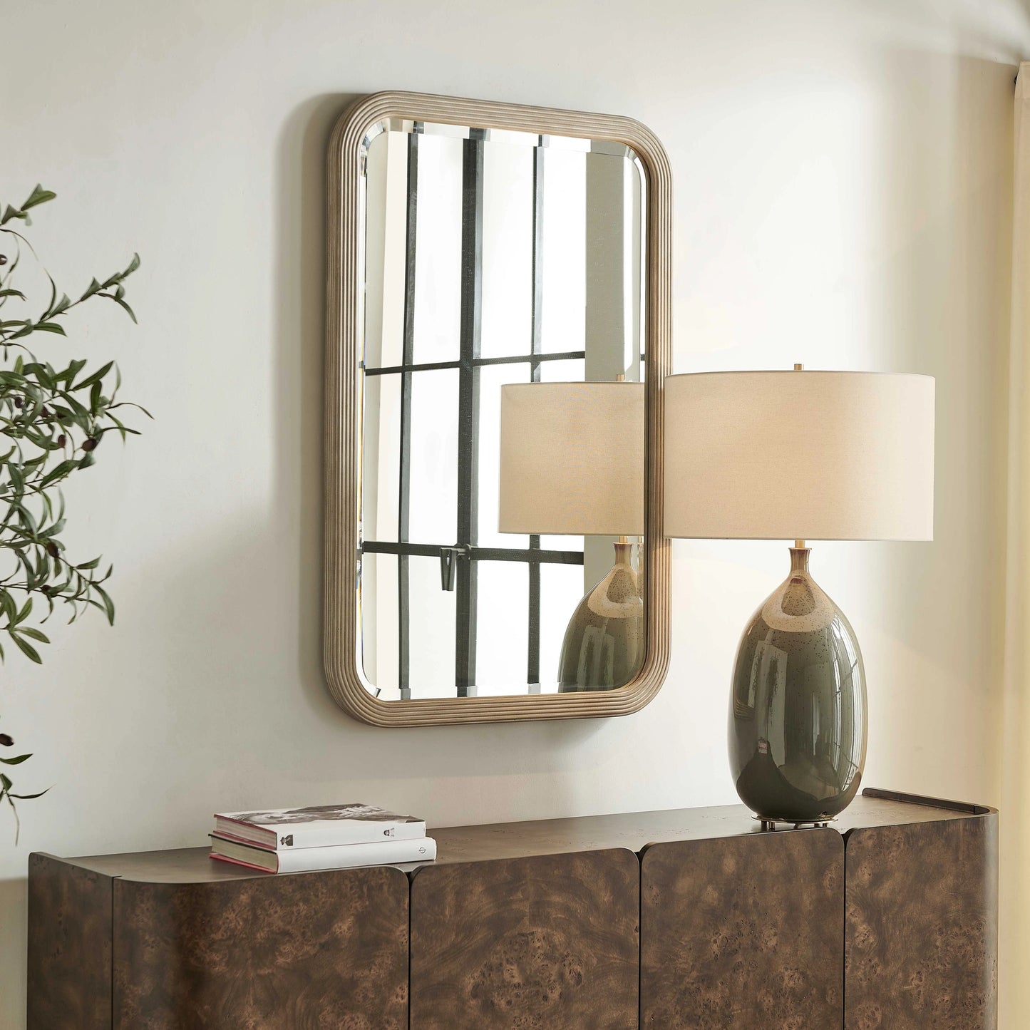 Uttermost Emari Warm Gray Mirror