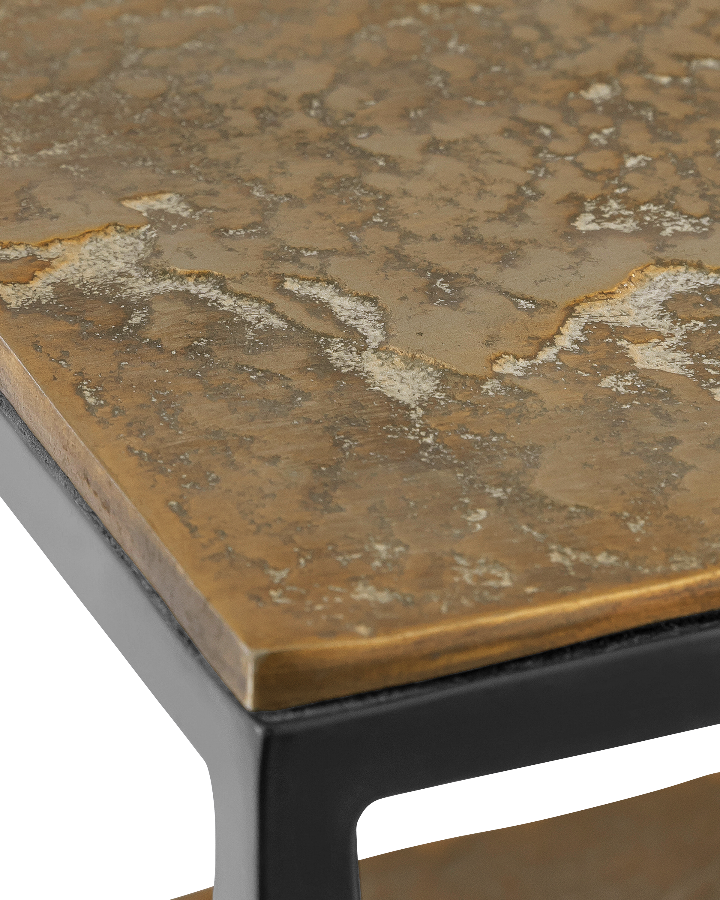 Lathi Brass Console Table - Thumbnail 3