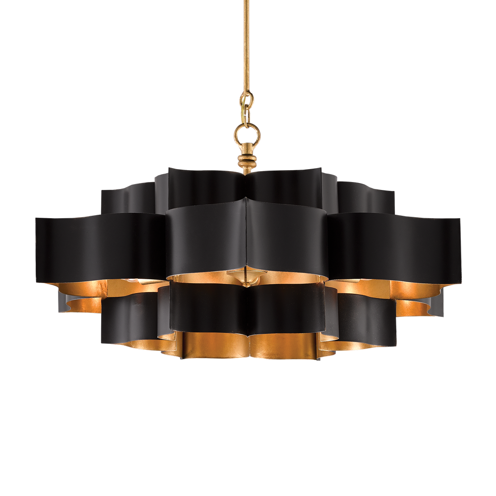 
                      
                        Grand Lotus Large Black Chandelier
                      
                    