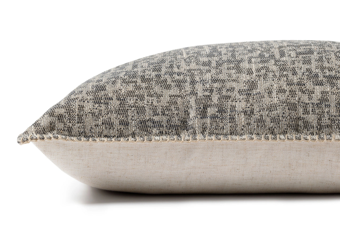 Loloi P0896 Grey 16" x 26" Cover w/Down Pillow