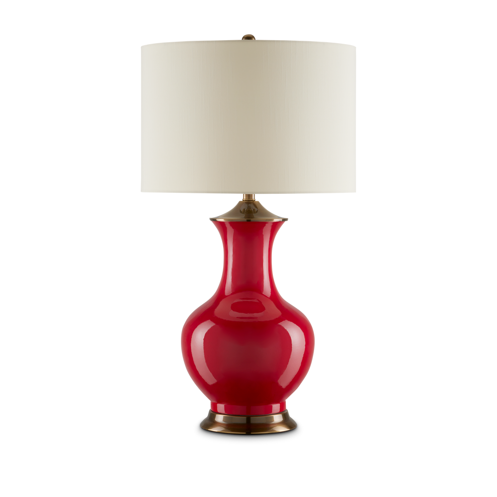 
                      
                        Lilou Red Table Lamp.
                      
                    