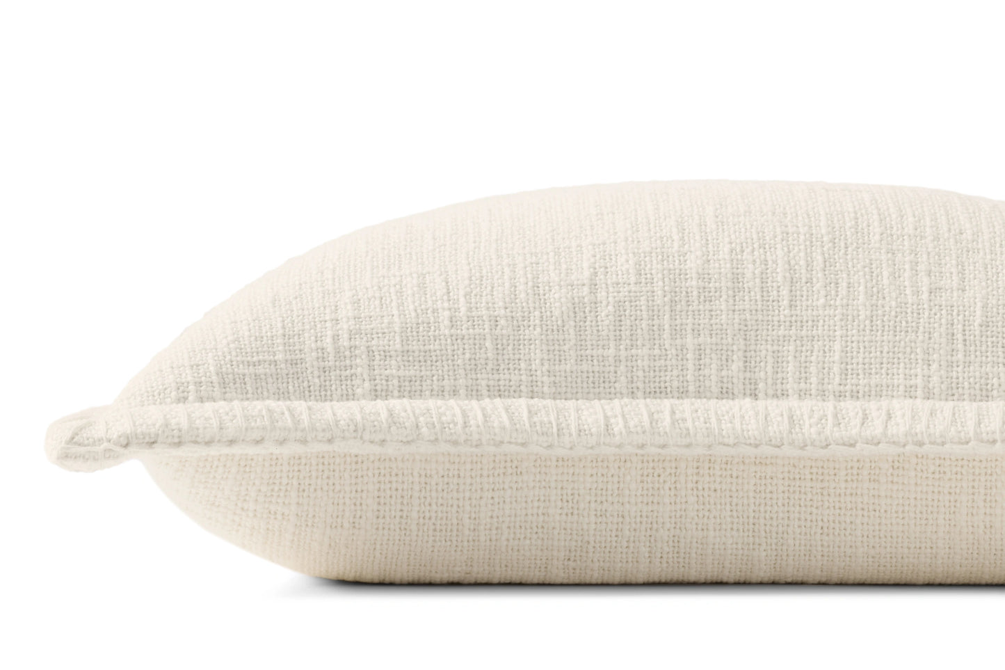 Loloi PLL0109 Ivory 13'' x 21'' Cover Only Pillow