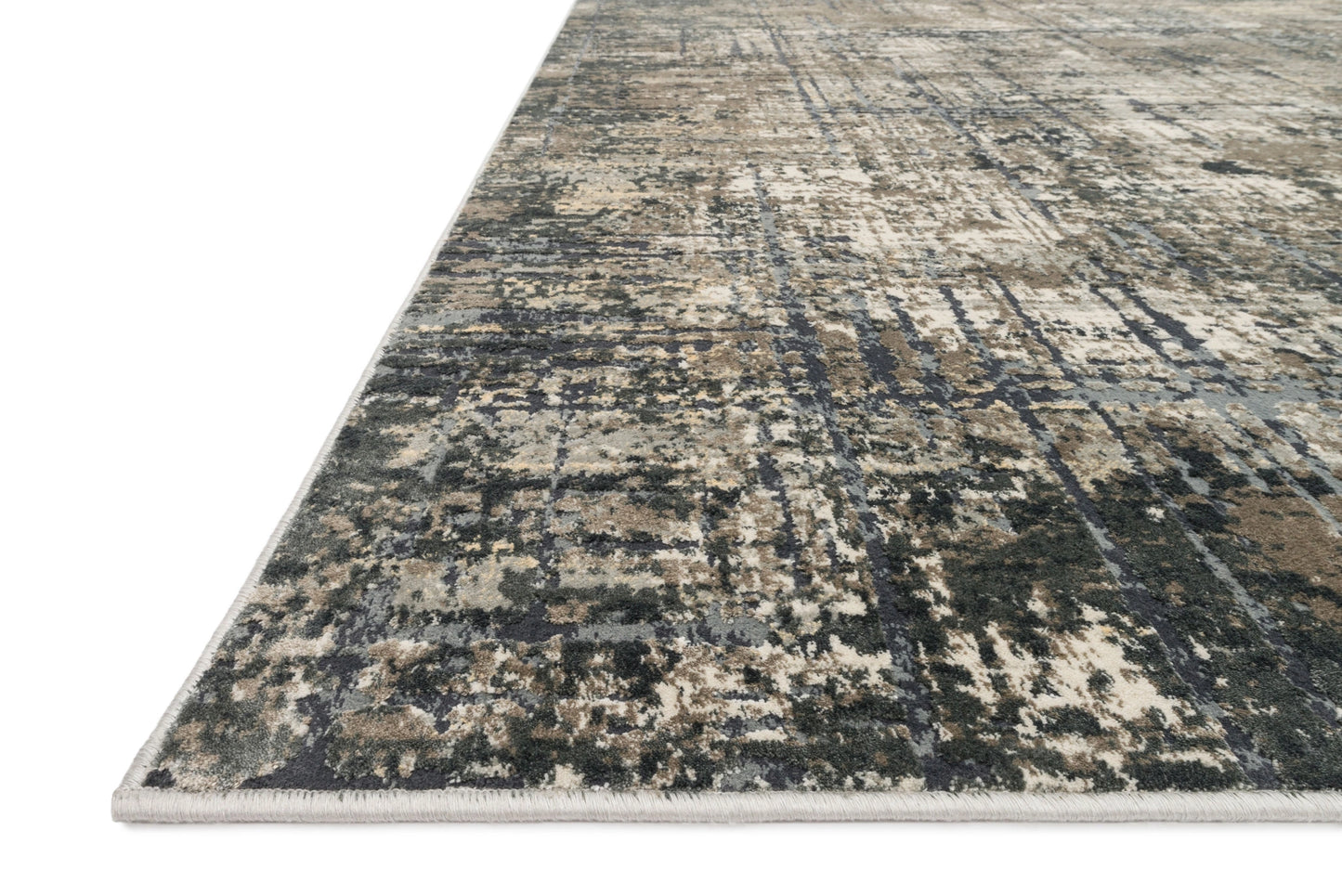 Loloi Cascade Marine / Grey 2'-7" x 4' Accent Rug