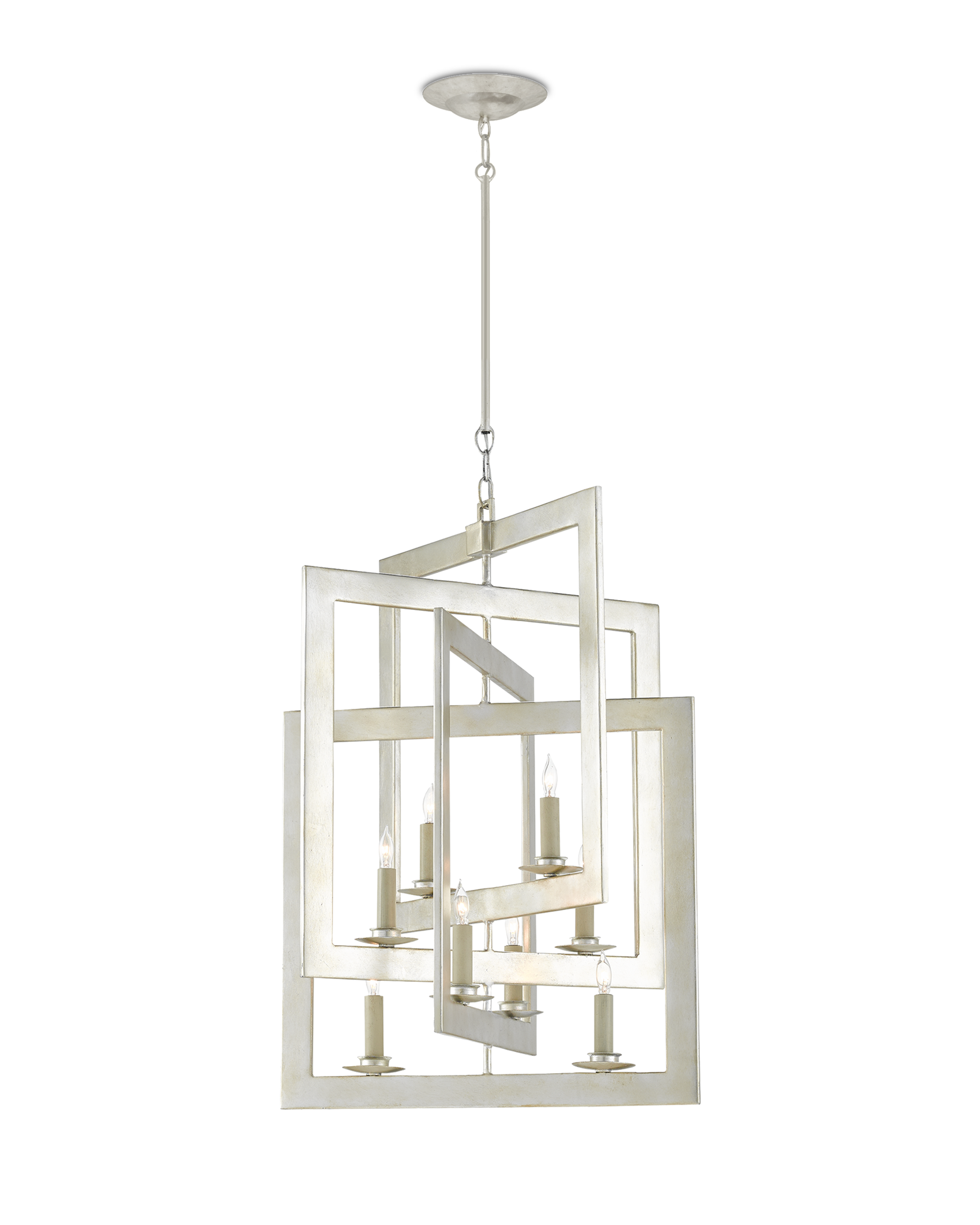 Middleton Small Silver Chandelier