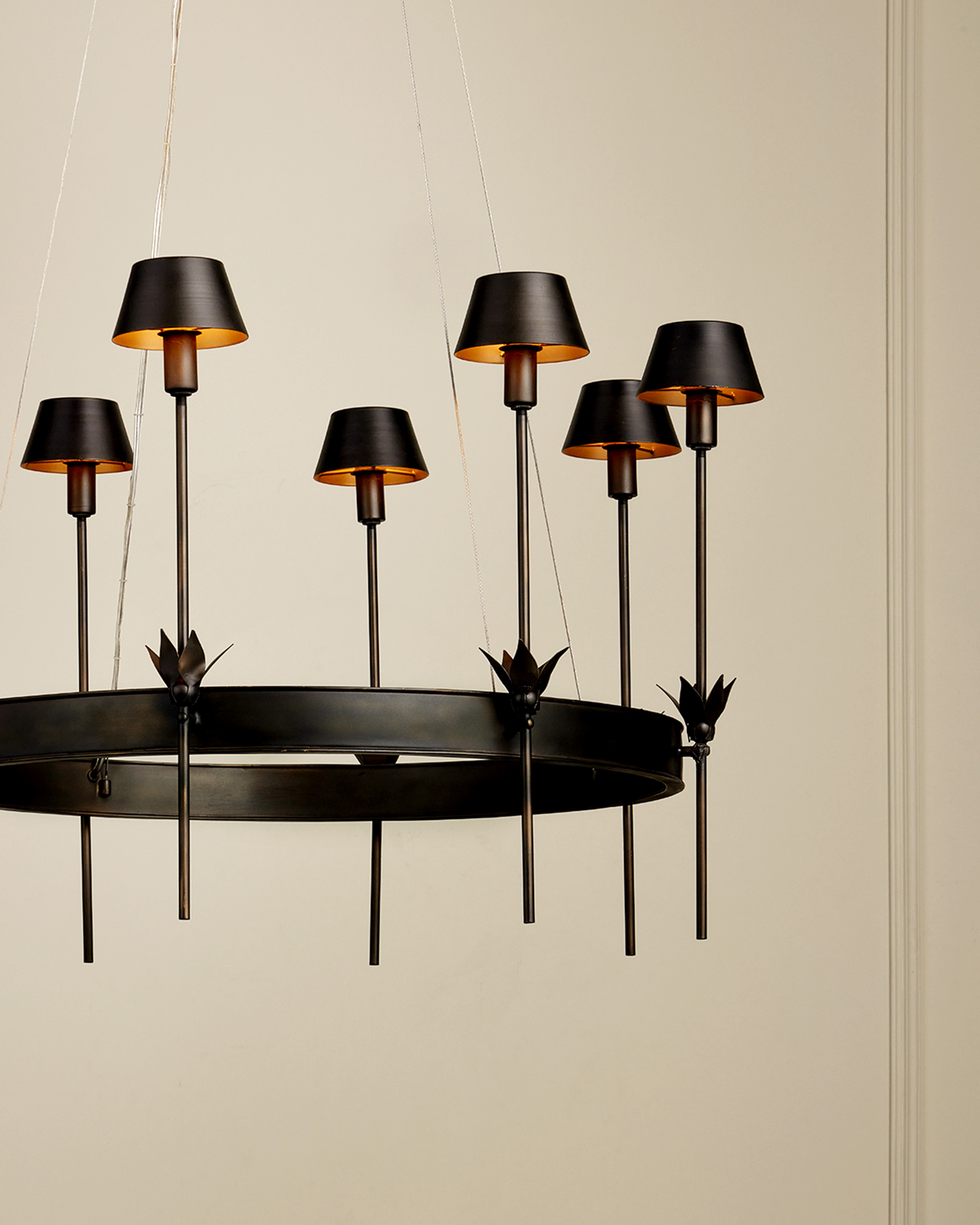 Coterie Bronze Chandelier - Thumbnail 2