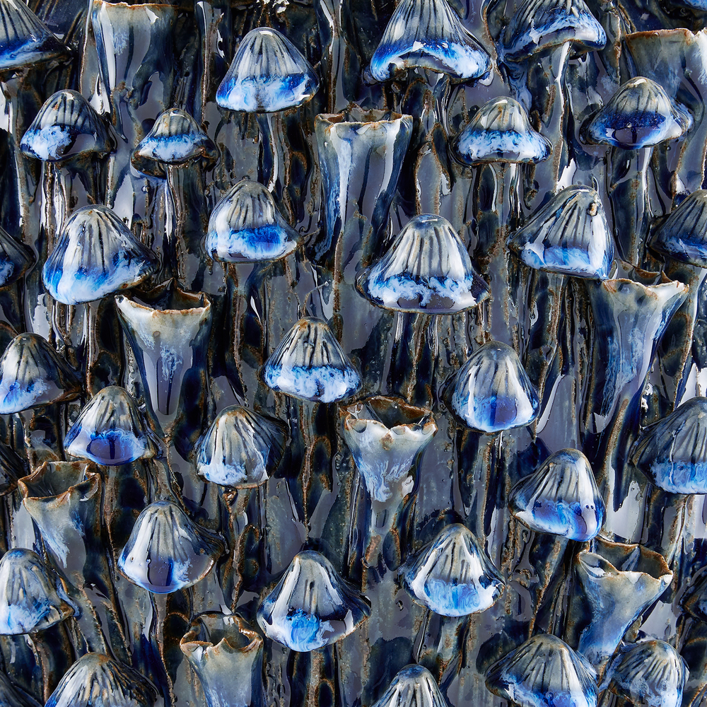 Manitapi Large Blue Vase.