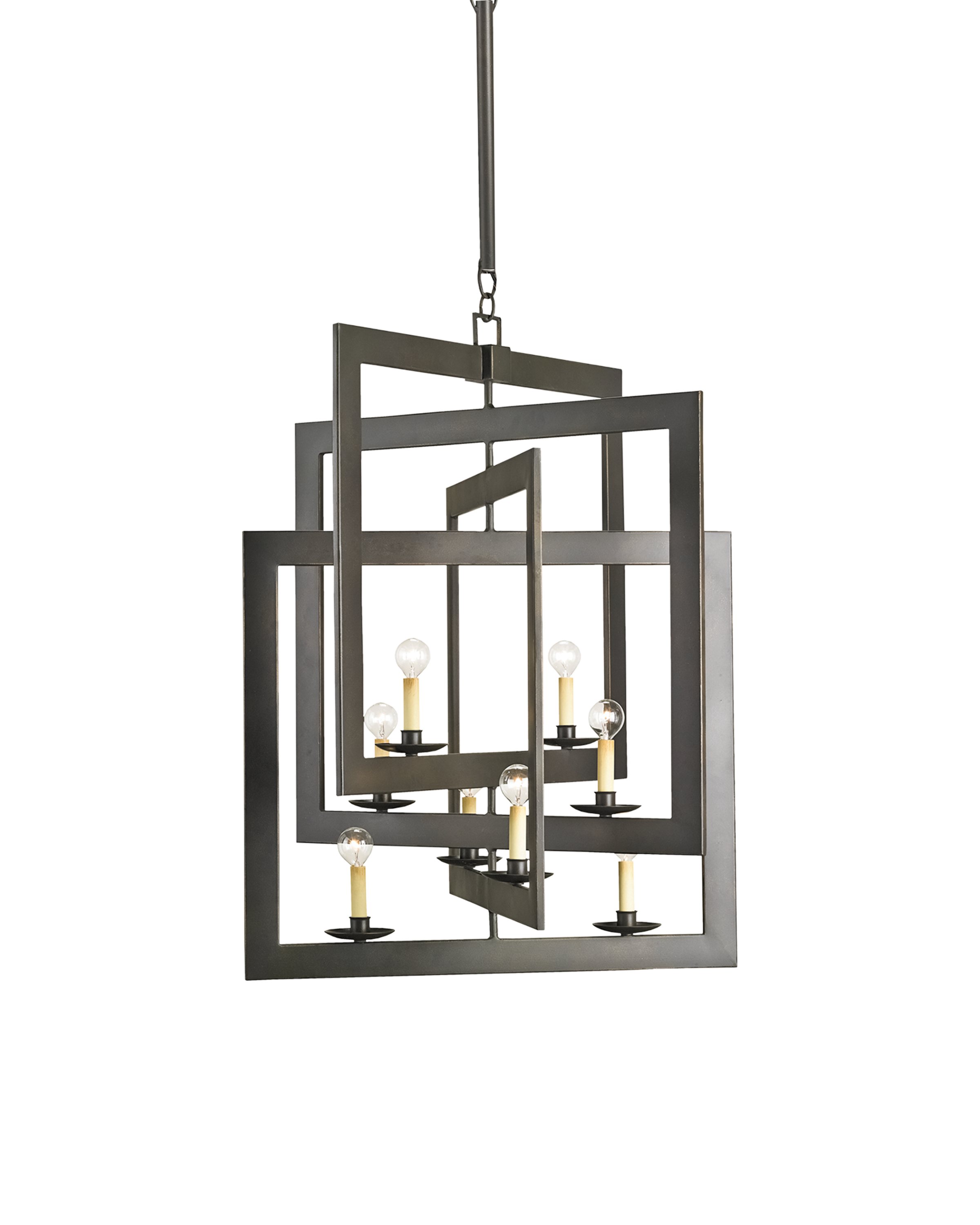 Middleton Large Bronze Chandelier