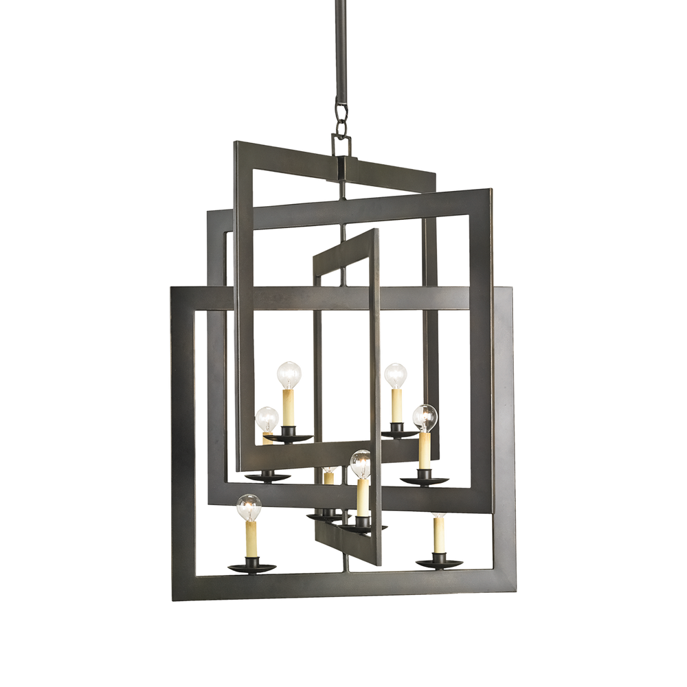 Middleton Large Bronze Chandelier
