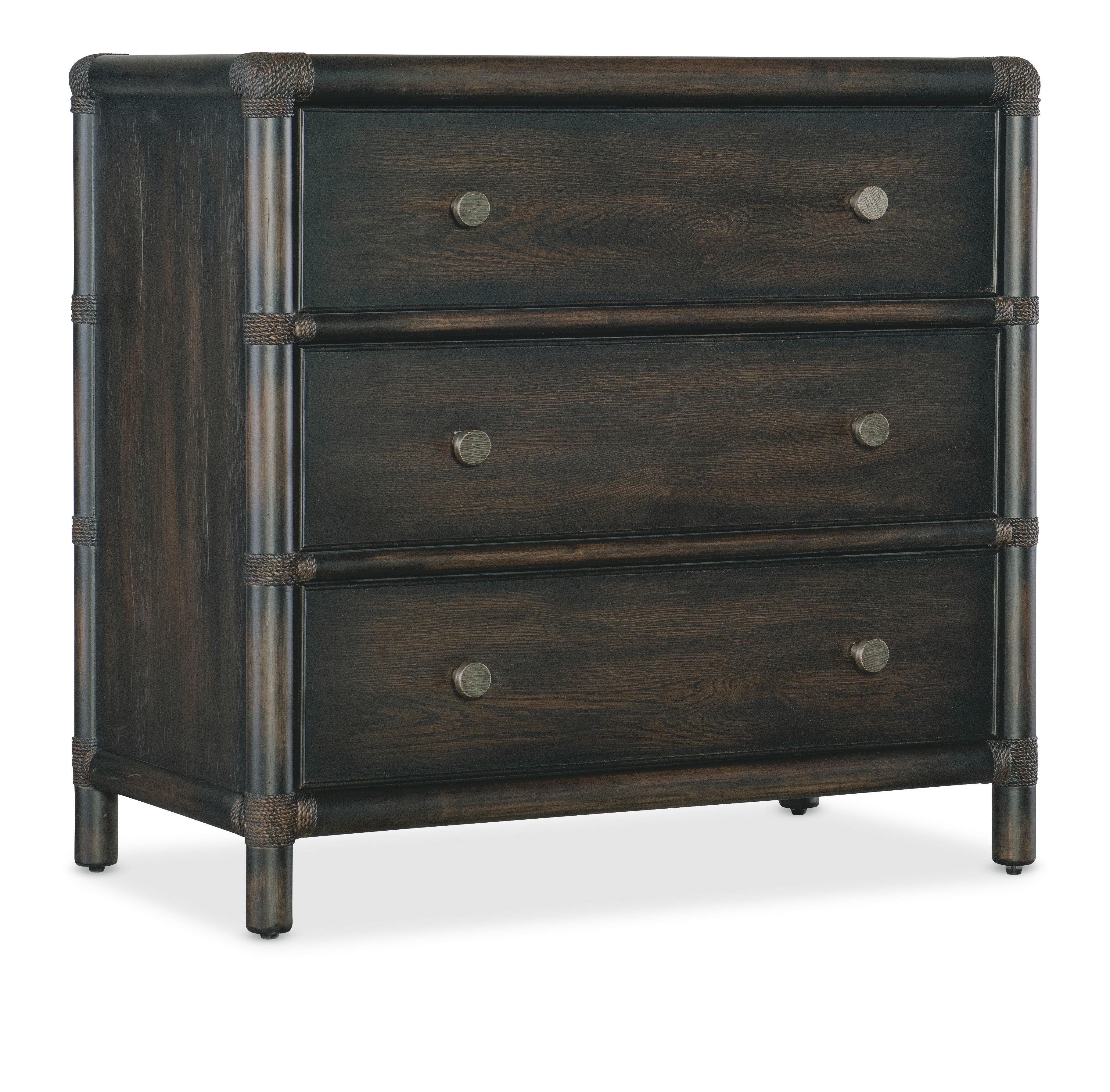 Retreat Pole Rattan Nightstand - Thumbnail 2