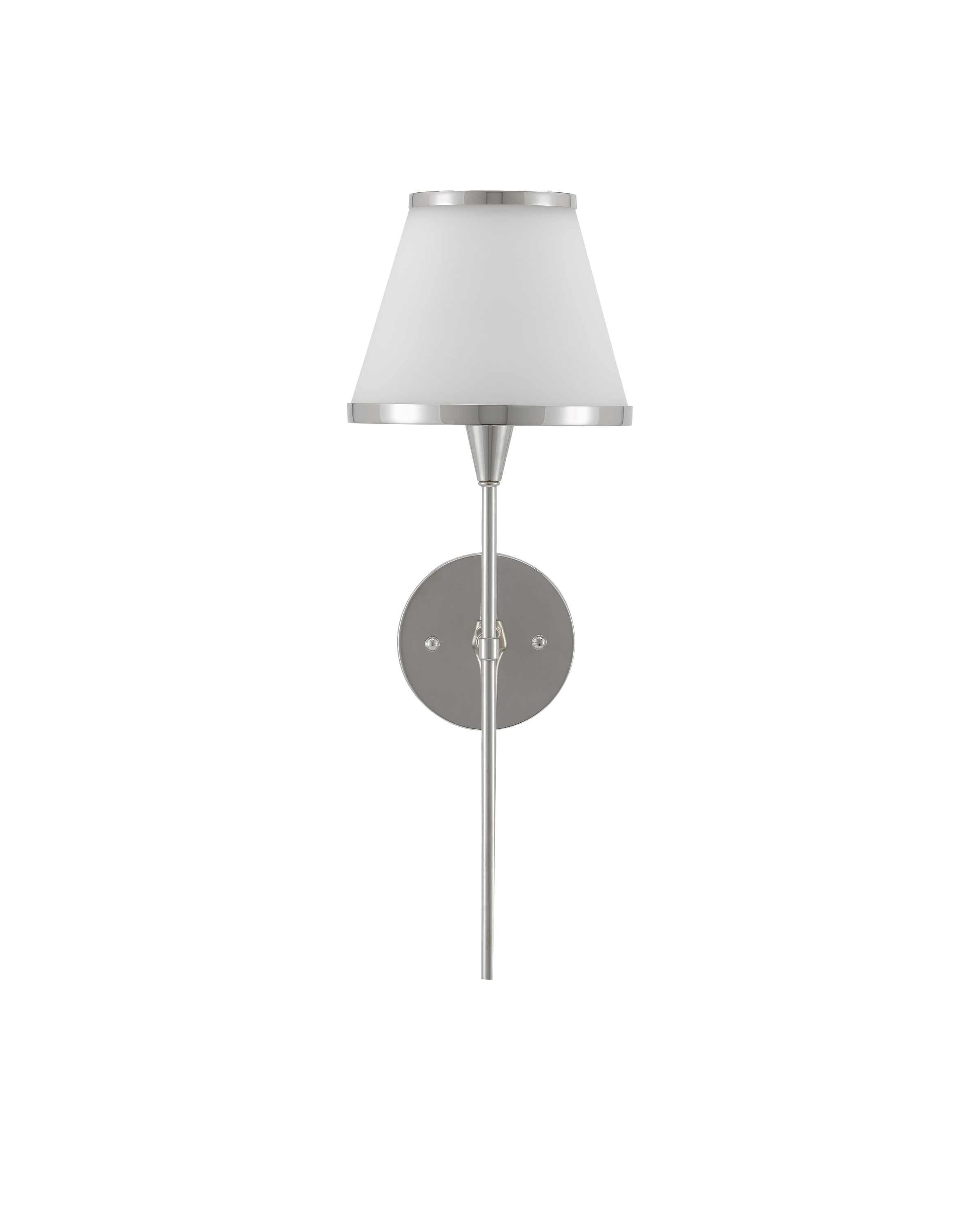 Brimsley Nickel Wall Sconce - Thumbnail 2