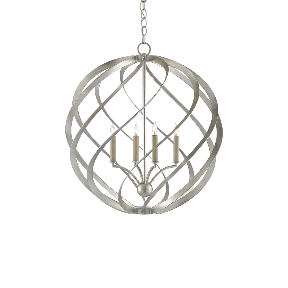
                      
                        Roussel Silver Orb Chandelier
                      
                    