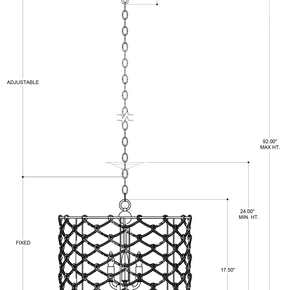 
                      
                        Chesapeake Drum Chandelier
                      
                    