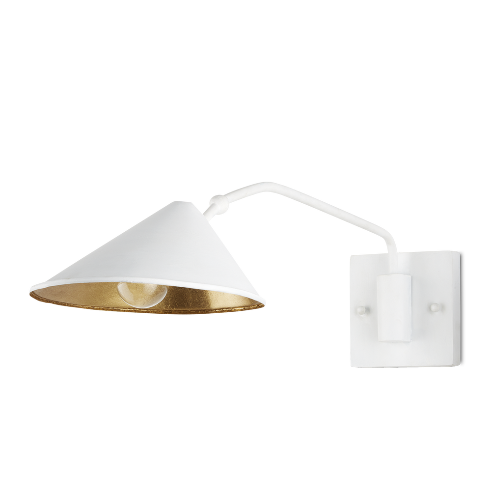 
                      
                        Serpa White Single Swing-Arm Wall Sconce
                      
                    