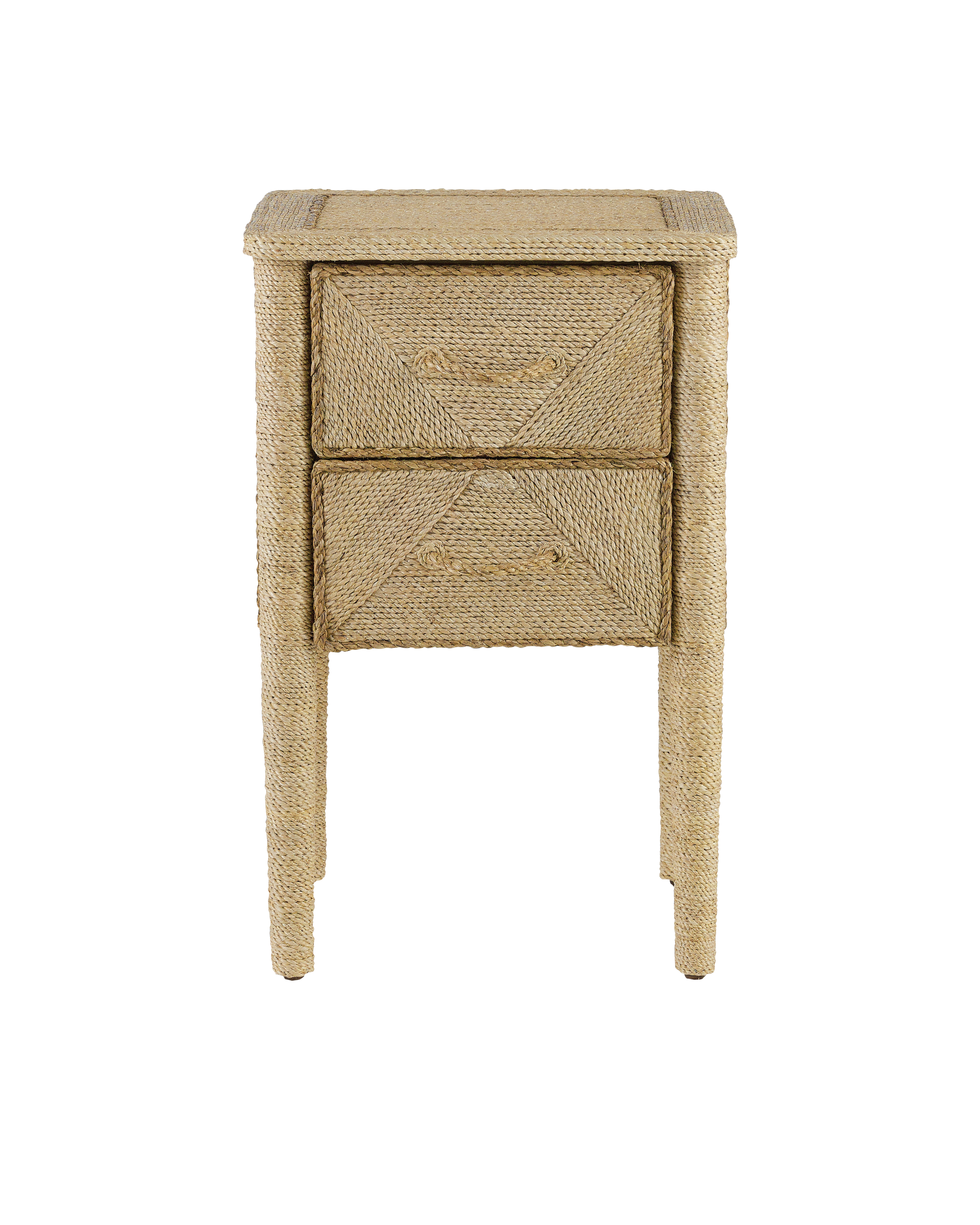 Currey & Company Kaipo Rope Nightstand