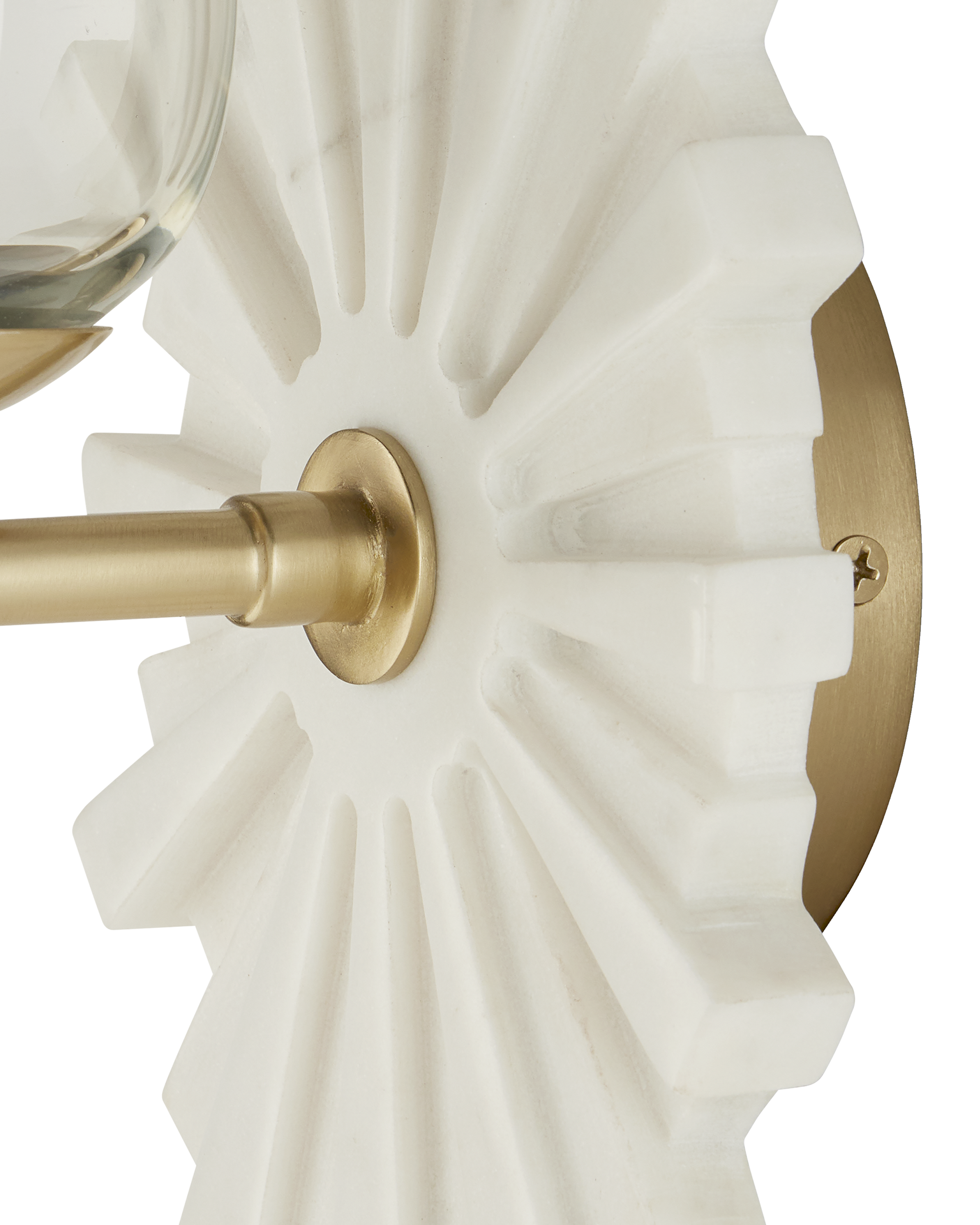 Benthos White Wall Sconce - Thumbnail 4