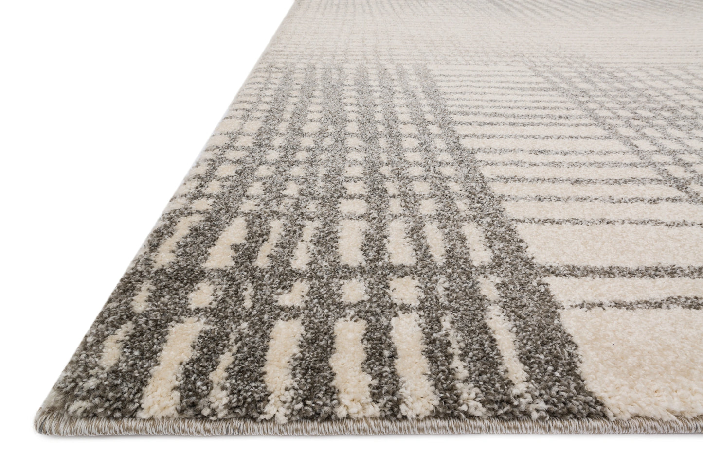 Loloi Emory Ivory / Grey 2'-5" x 7'-7" Runner Rug