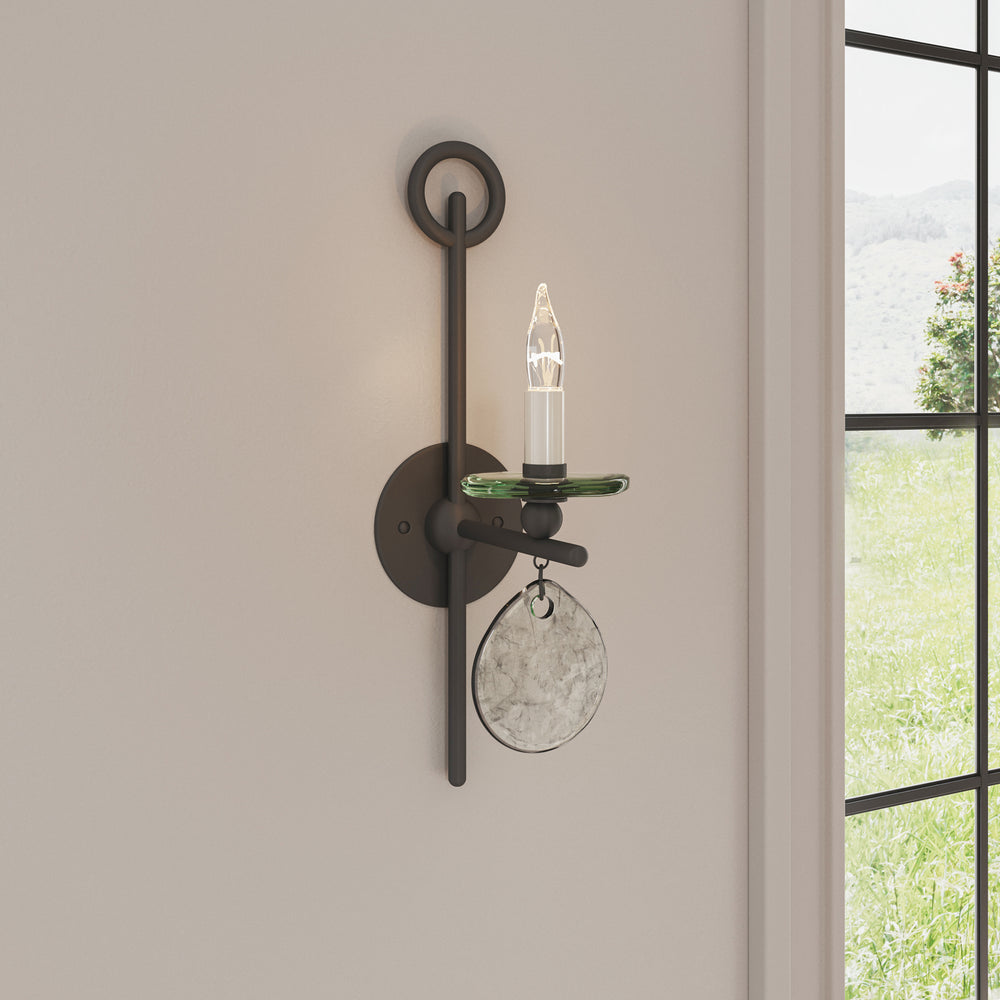 
                      
                        Sethos Black Wall Sconce
                      
                    