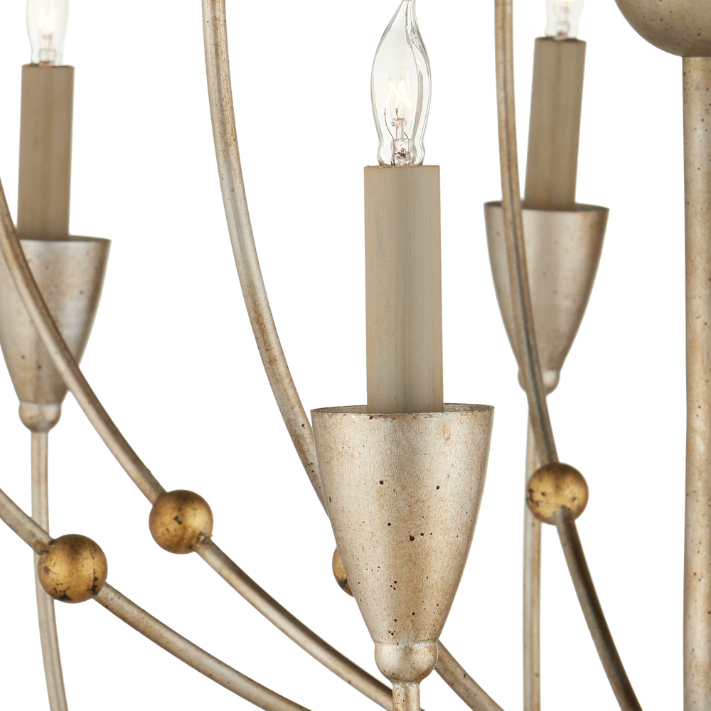 Paradox Silver Chandelier