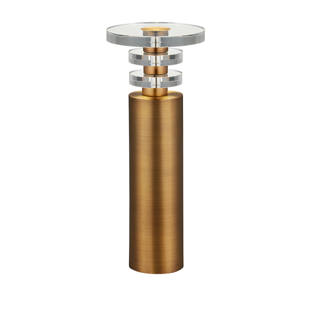 Shani Brass Drinks Table