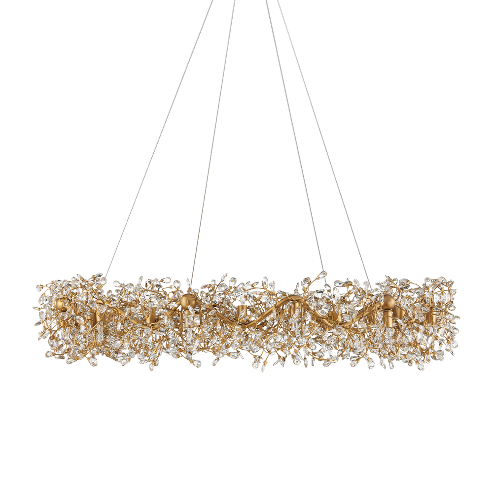 
                      
                        Crystal Bud Grande Ring Chandelier
                      
                    