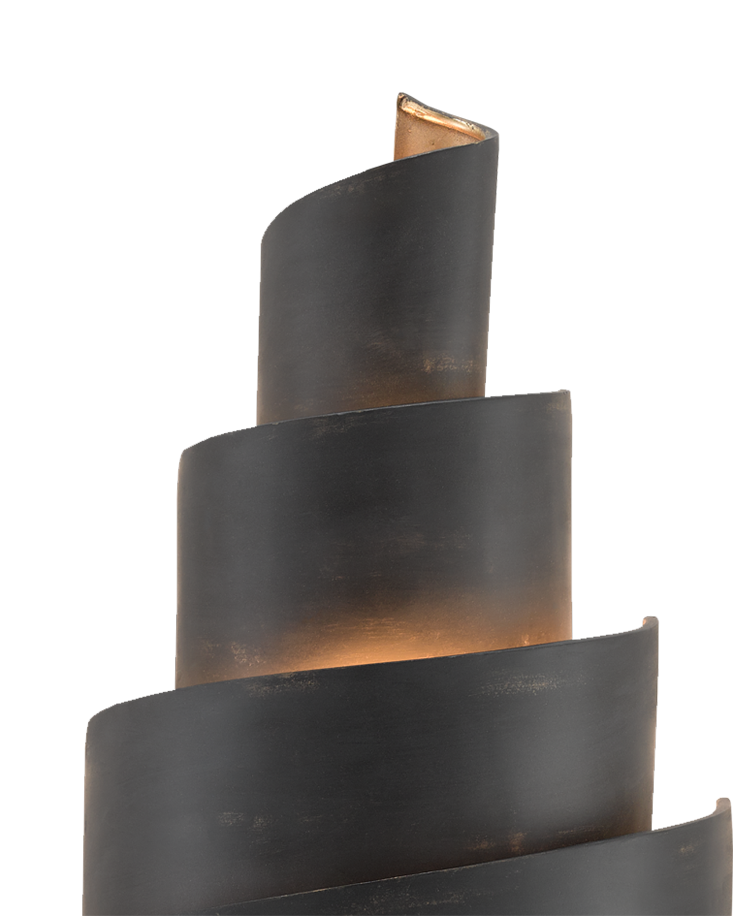 Chiffonade Black Wall Sconce - Thumbnail 4