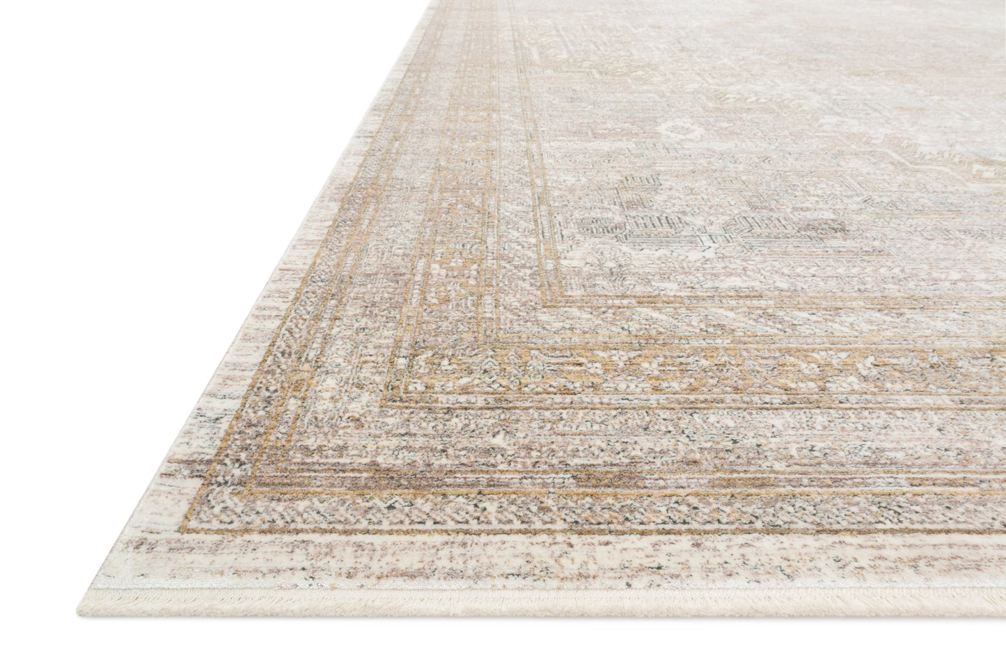 Loloi Gemma Sand / Ivory 3'-7" x 5' Accent Rug