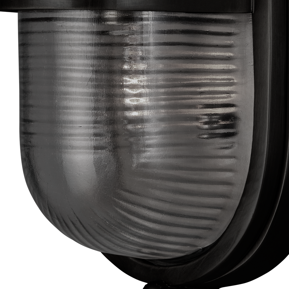 Maritime Black Outdoor Wall Sconce